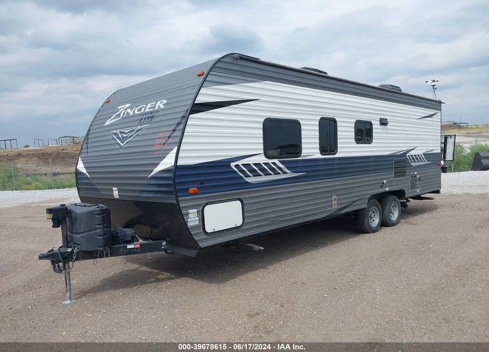 2019 ZINGER ZR252BH19 VIN: 4YDT25227KS371499