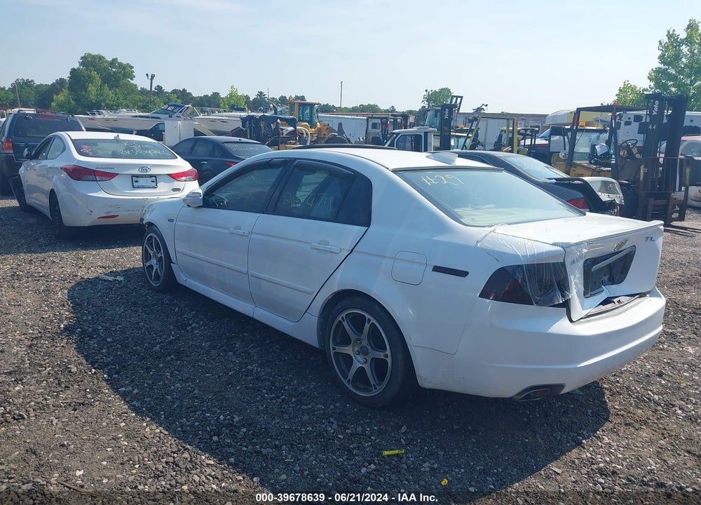 2008 ACURA TL 3.2 VIN: 19UUA662X8A014893