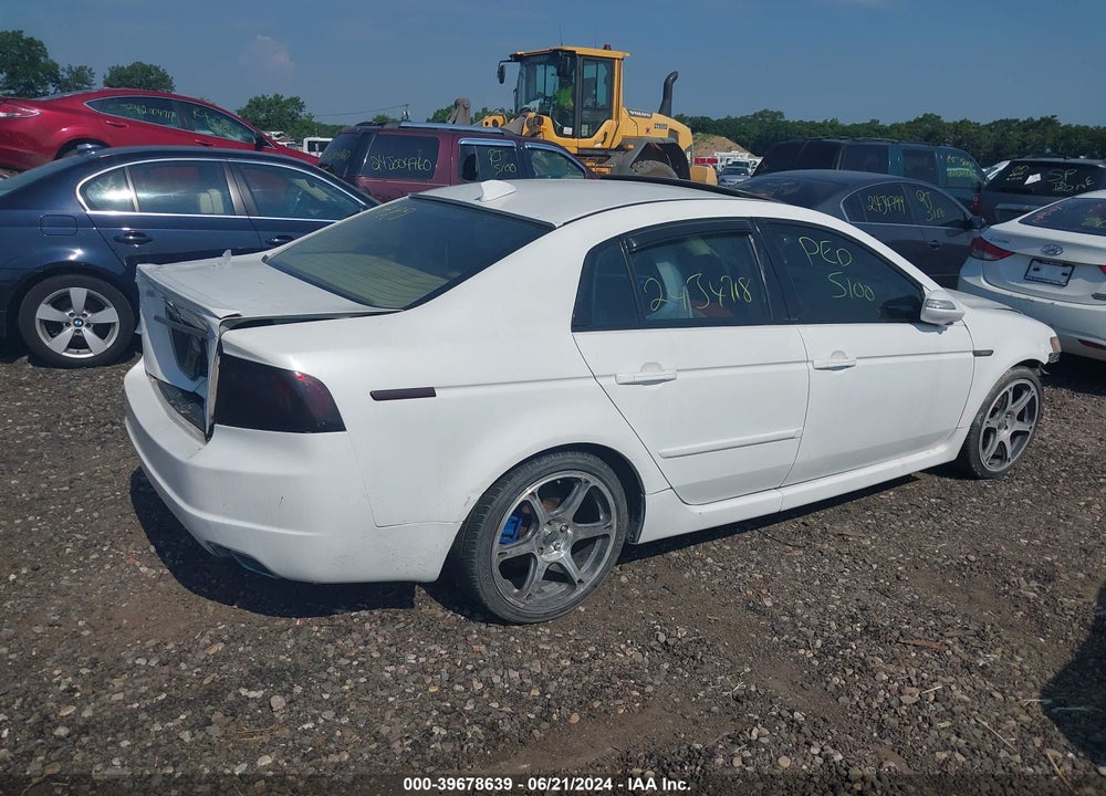 2008 ACURA TL 3.2 VIN: 19UUA662X8A014893