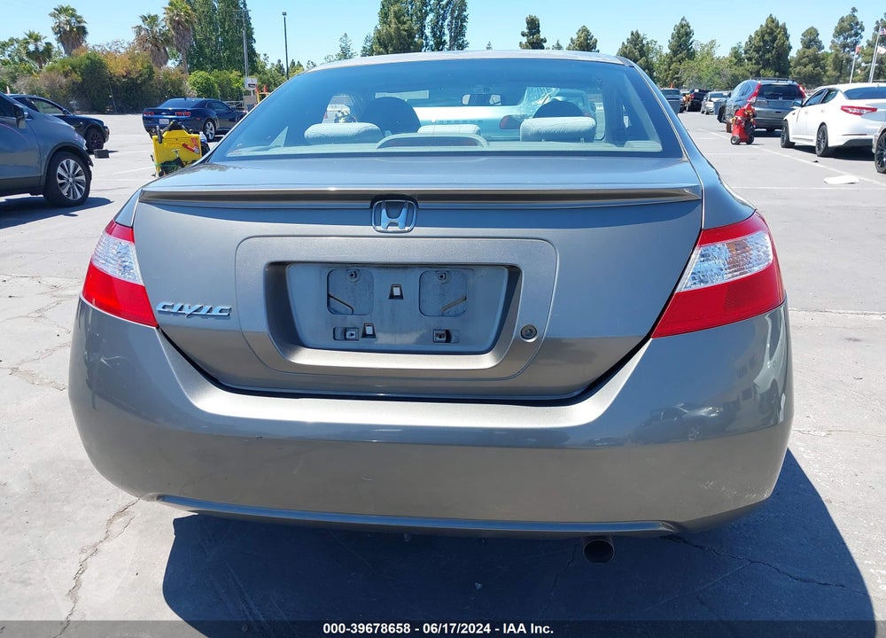 2006 HONDA CIVIC LX VIN: 2HGFG12616H530531