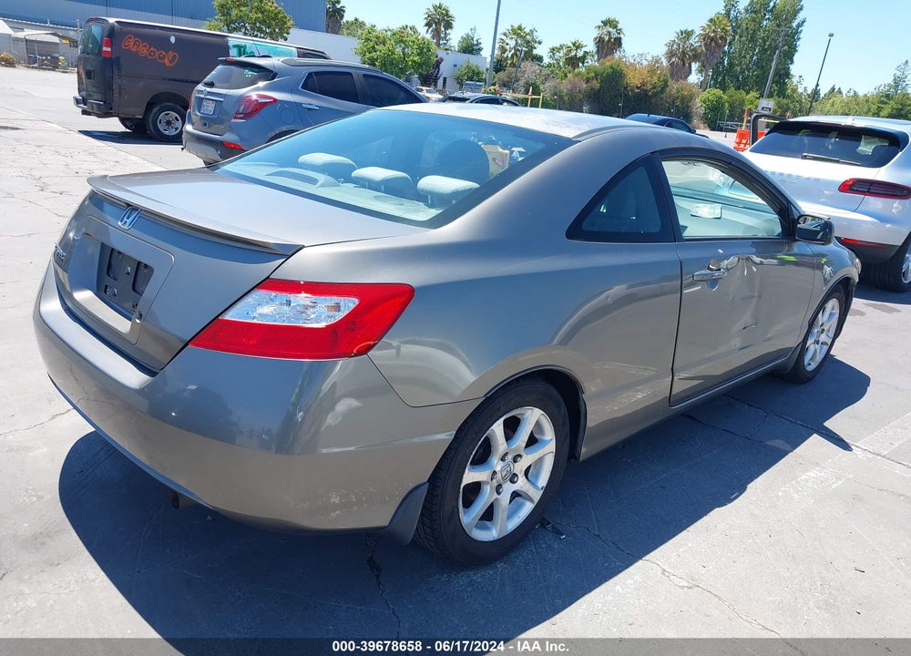 2006 HONDA CIVIC LX VIN: 2HGFG12616H530531