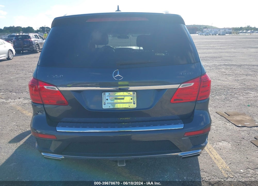 2014 MERCEDES-BENZ GL 550 4MATIC VIN: 4JGDF7DE0EA312122
