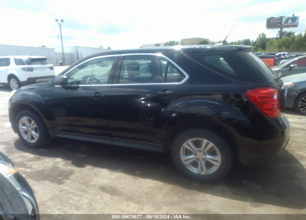 2012 CHEVROLET EQUINOX LS VIN: 2GNALBEK8C6145548