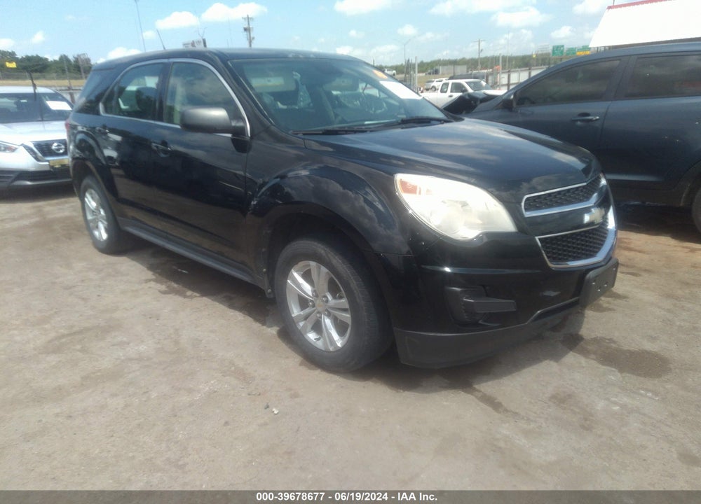 2012 CHEVROLET EQUINOX LS VIN: 2GNALBEK8C6145548