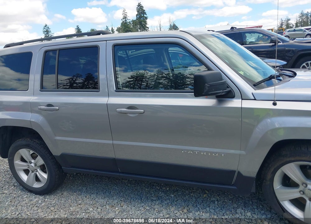 2016 JEEP PATRIOT LATITUDE VIN: 1C4NJRFB7GD722827