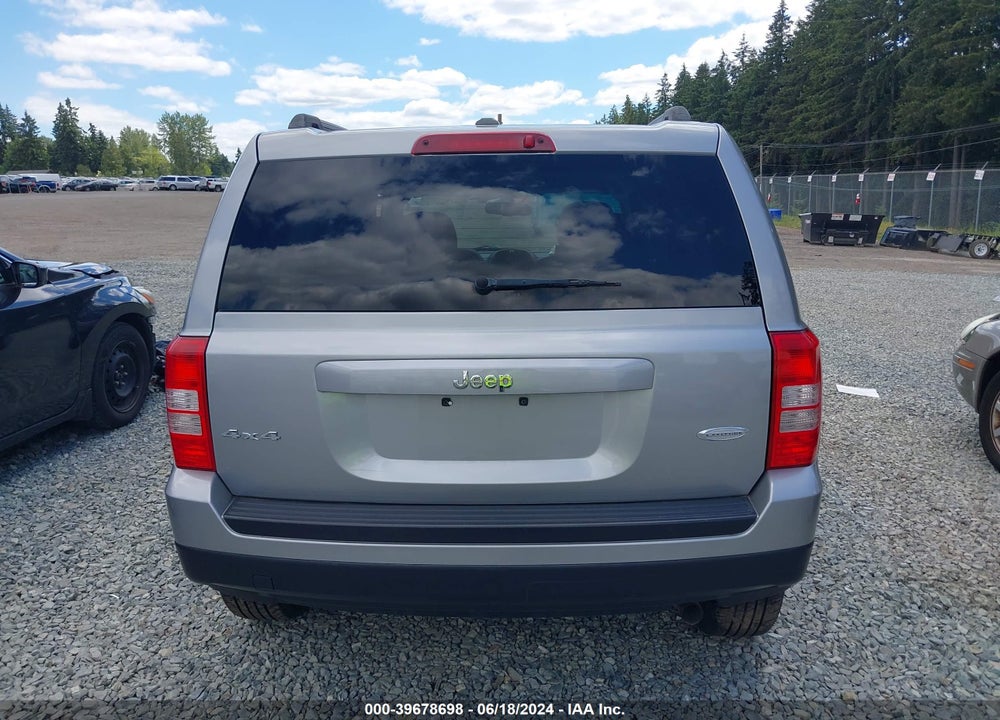 2016 JEEP PATRIOT LATITUDE VIN: 1C4NJRFB7GD722827
