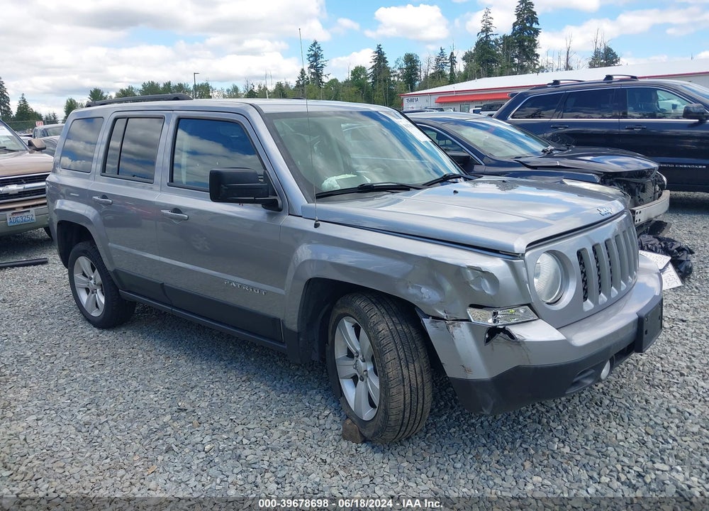 2016 JEEP PATRIOT LATITUDE VIN: 1C4NJRFB7GD722827