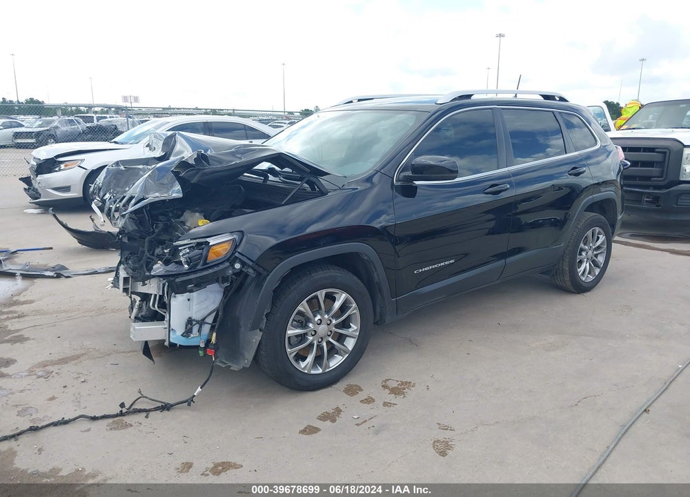 2019 JEEP CHEROKEE LATITUDE PLUS FWD VIN: 1C4PJLLB2KD396731