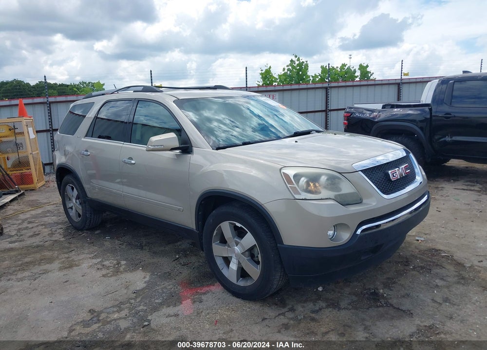 2010 GMC ACADIA SLT-1 VIN: 1GKLRMED4AJ168147