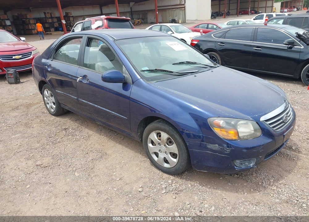 2009 KIA SPECTRA EX VIN: KNAFE221795633086