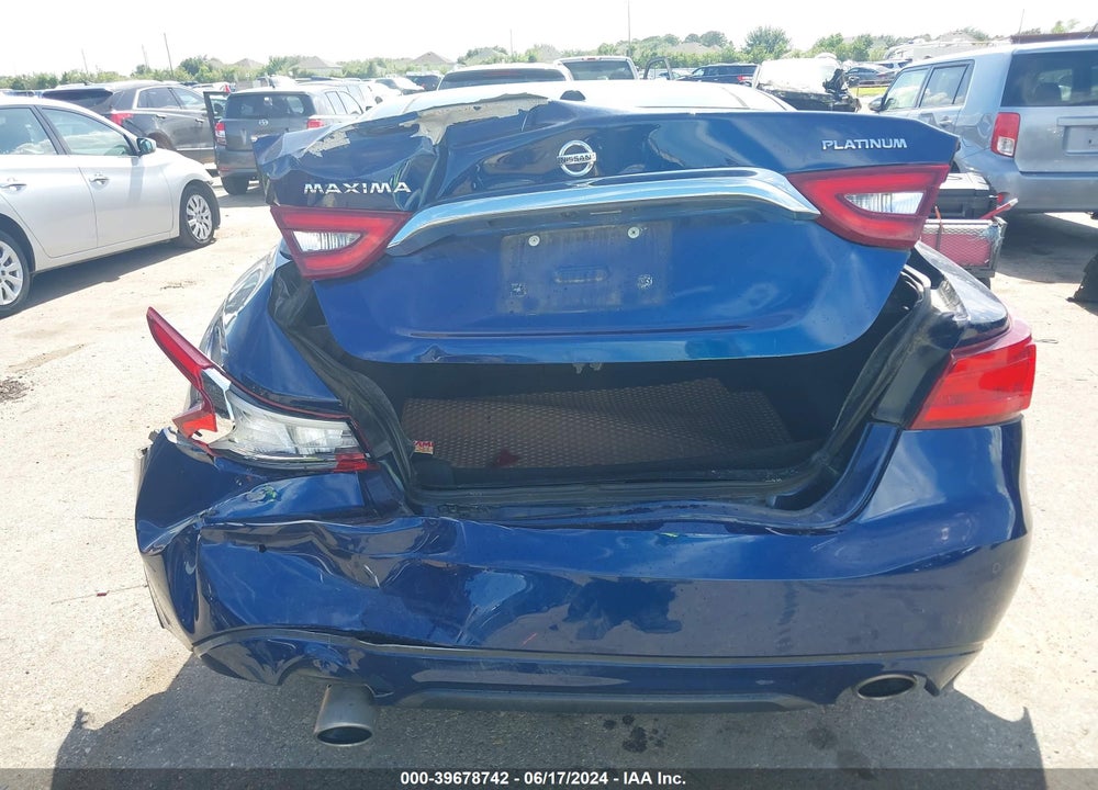 2017 NISSAN MAXIMA 3.5 PLATINUM VIN: 1N4AA6AP9HC396476