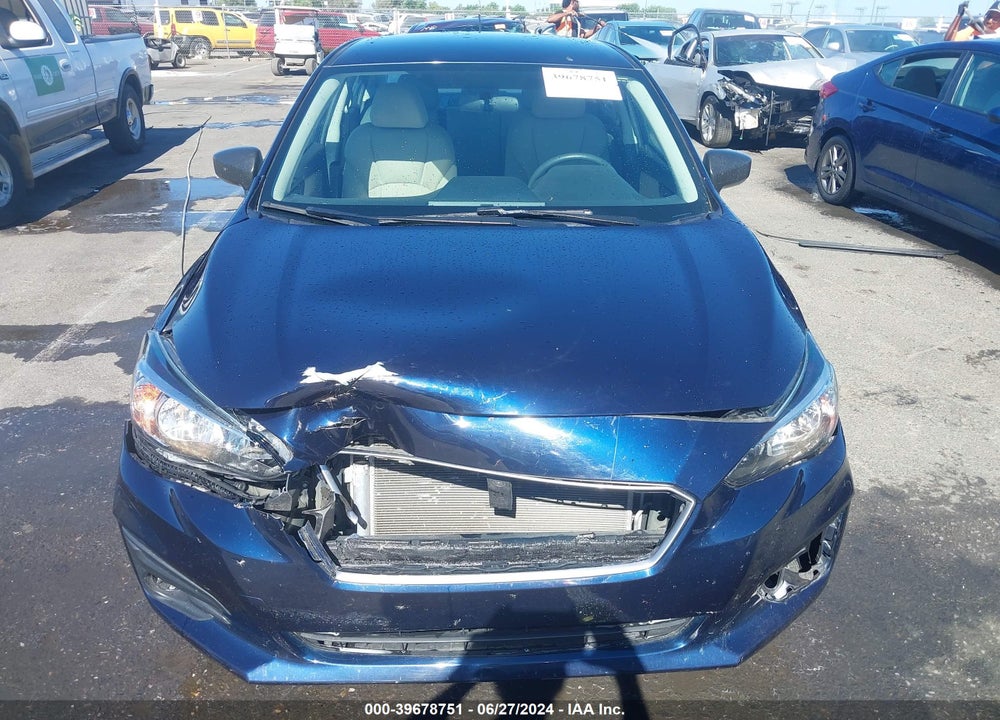 2019 SUBARU IMPREZA 2.0I VIN: 4S3GKAA68K3624163