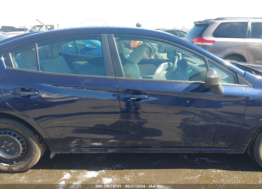 2019 SUBARU IMPREZA 2.0I VIN: 4S3GKAA68K3624163