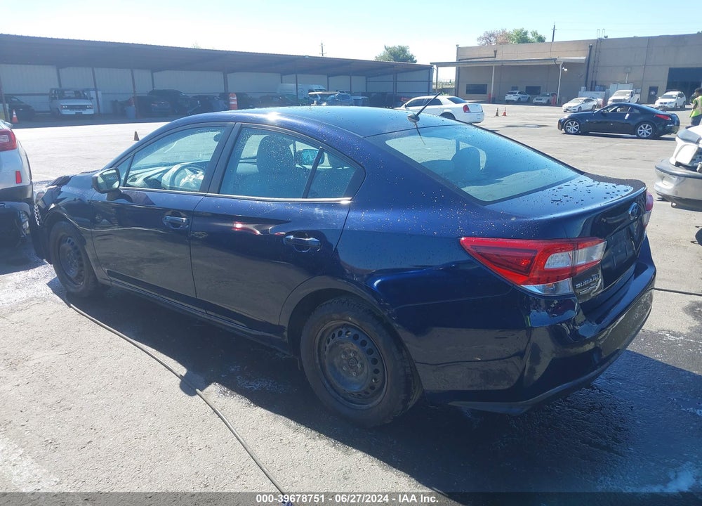 2019 SUBARU IMPREZA 2.0I VIN: 4S3GKAA68K3624163