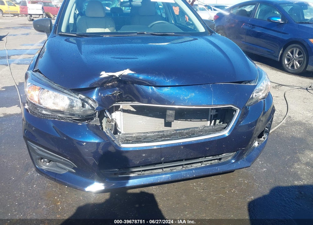 2019 SUBARU IMPREZA 2.0I VIN: 4S3GKAA68K3624163