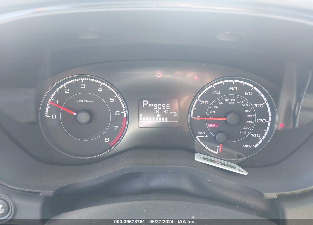 2019 SUBARU IMPREZA 2.0I VIN: 4S3GKAA68K3624163