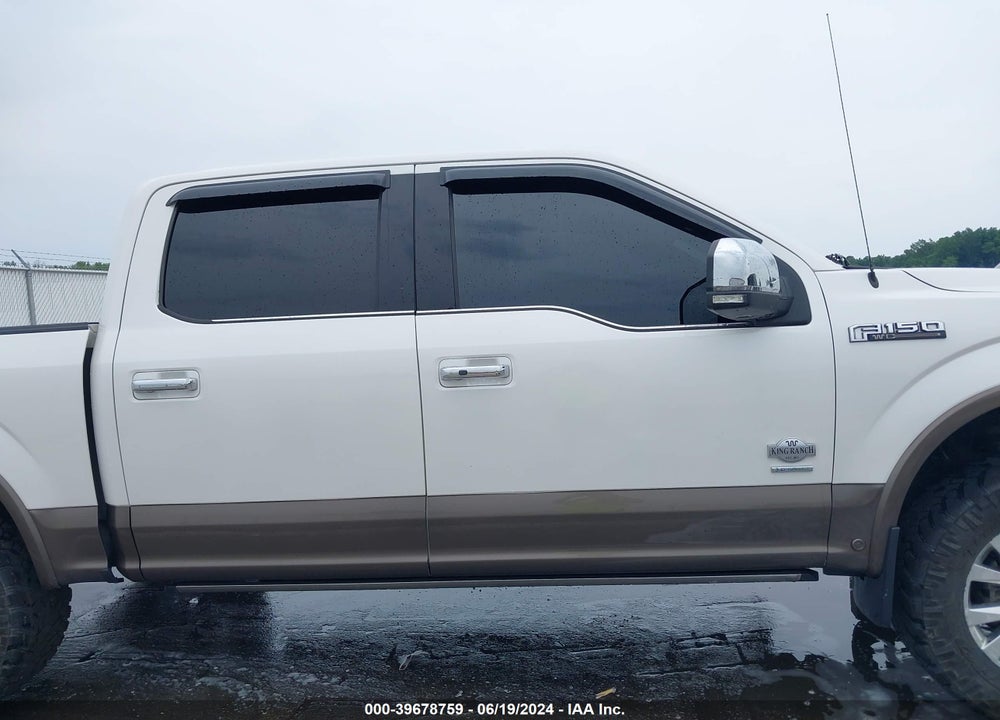 2015 FORD F-150 KING RANCH VIN: 1FTEW1EG9FFA28661