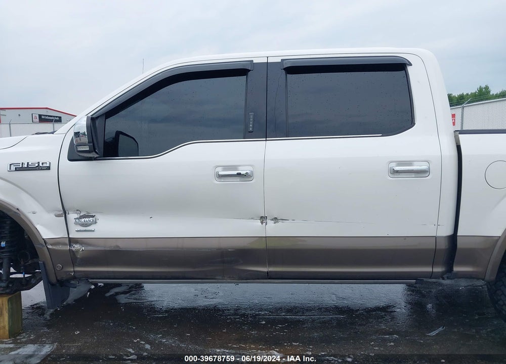 2015 FORD F-150 KING RANCH VIN: 1FTEW1EG9FFA28661