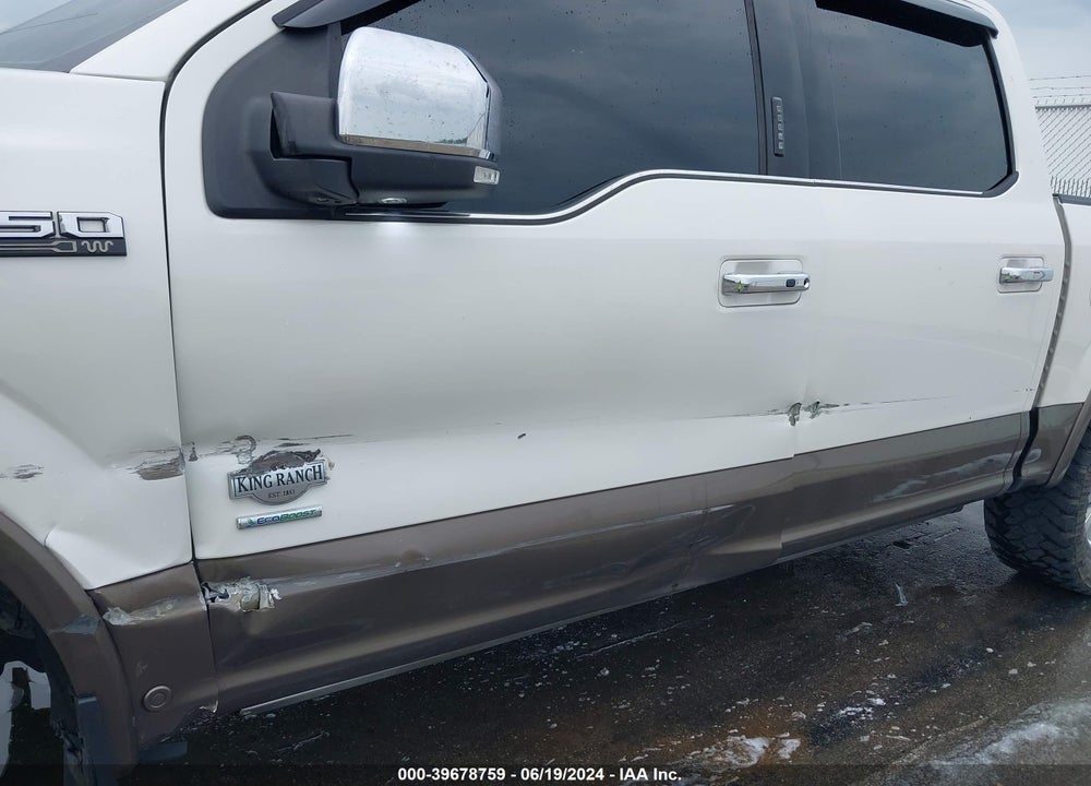 2015 FORD F-150 KING RANCH VIN: 1FTEW1EG9FFA28661