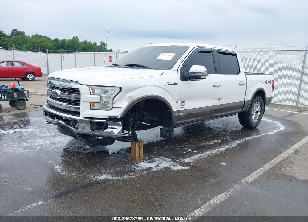 2015 FORD F-150 KING RANCH VIN: 1FTEW1EG9FFA28661