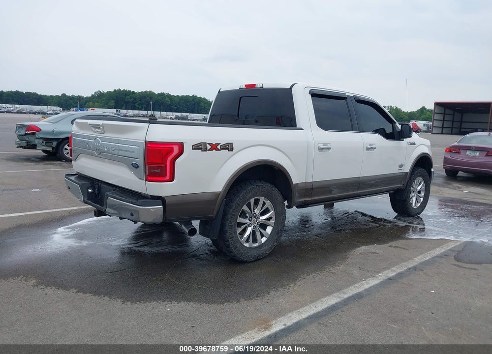 2015 FORD F-150 KING RANCH VIN: 1FTEW1EG9FFA28661