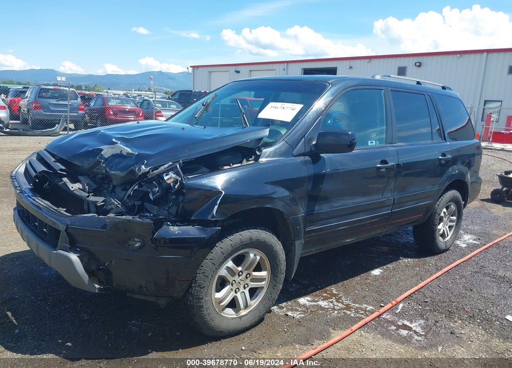 2005 HONDA PILOT EX-L VIN: 2HKYF185X5H540151