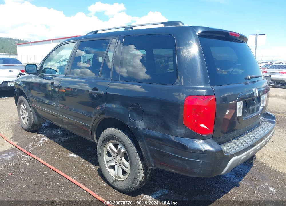 2005 HONDA PILOT EX-L VIN: 2HKYF185X5H540151