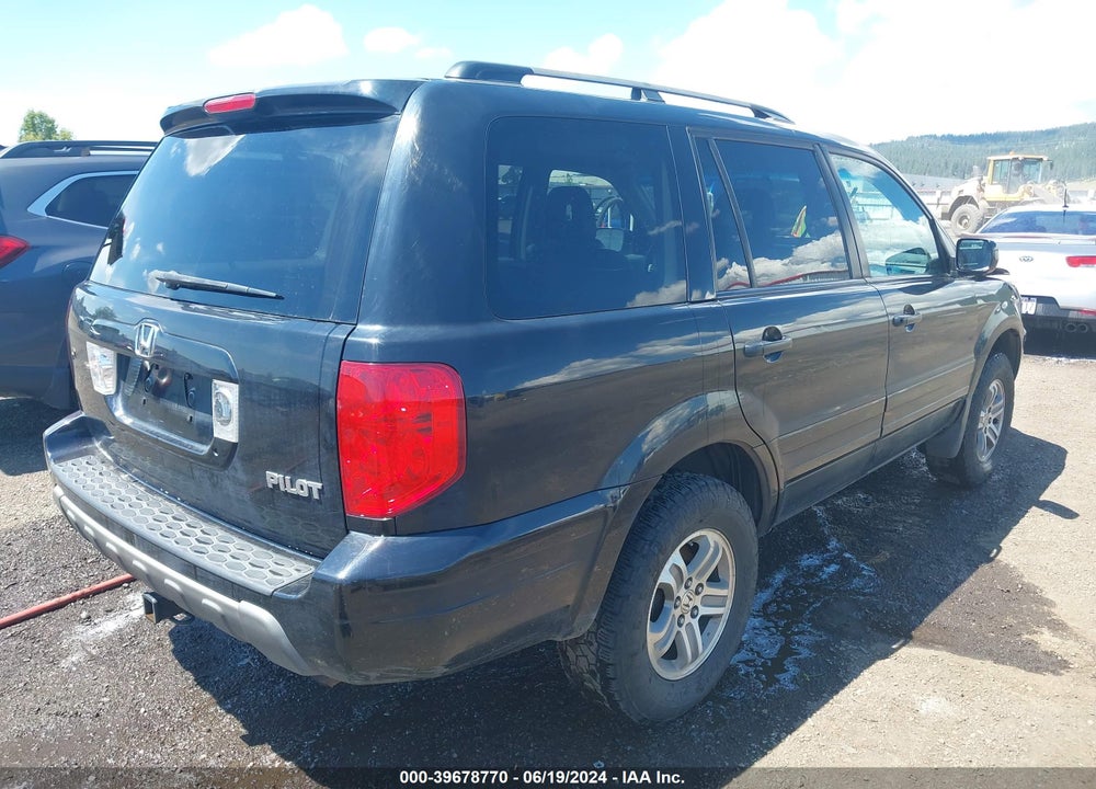 2005 HONDA PILOT EX-L VIN: 2HKYF185X5H540151