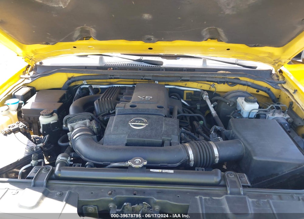 2006 NISSAN XTERRA S VIN: 5N1AN08U36C528986