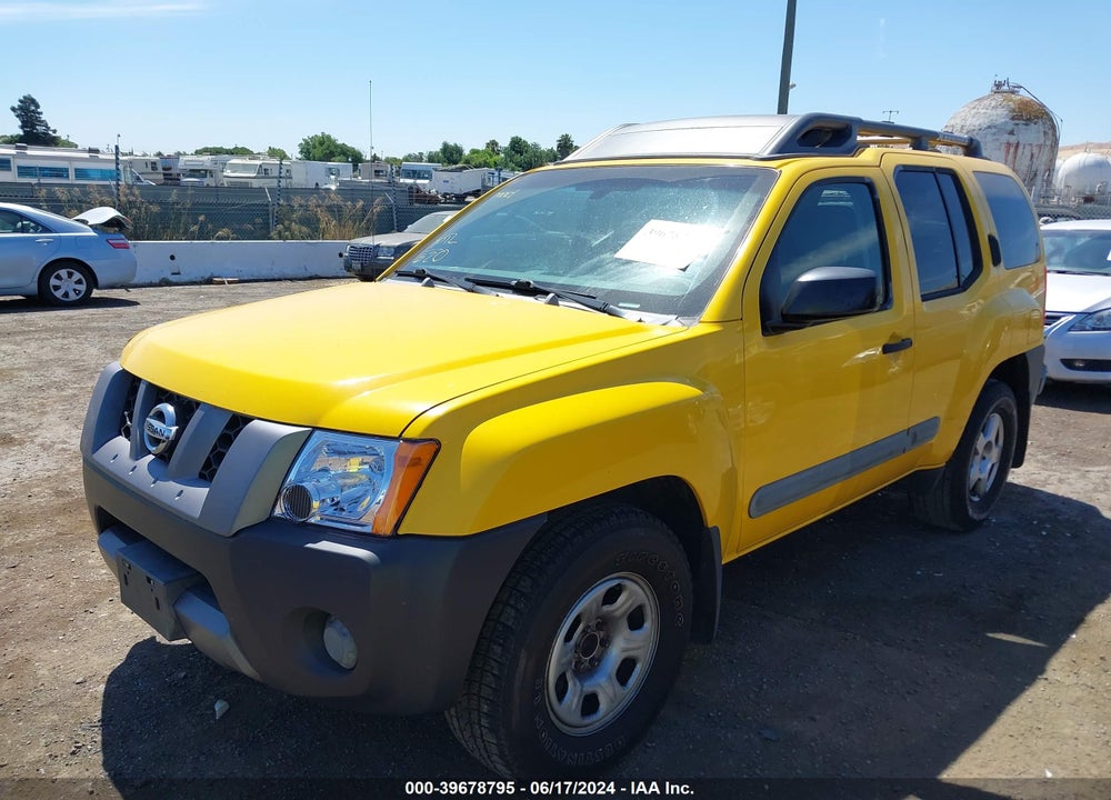 2006 NISSAN XTERRA S VIN: 5N1AN08U36C528986