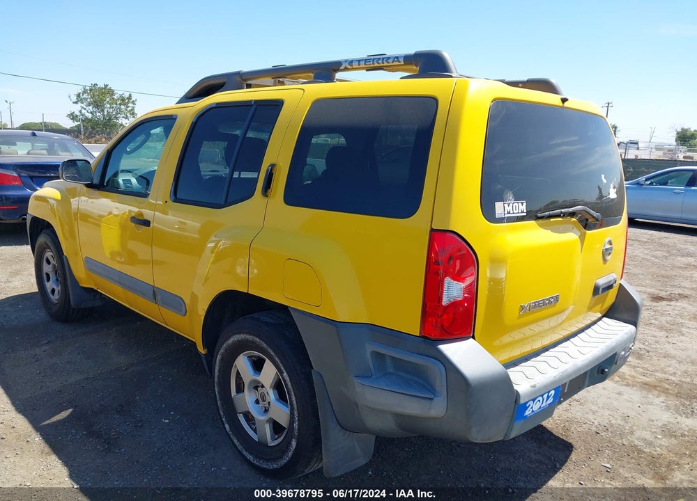 2006 NISSAN XTERRA S VIN: 5N1AN08U36C528986