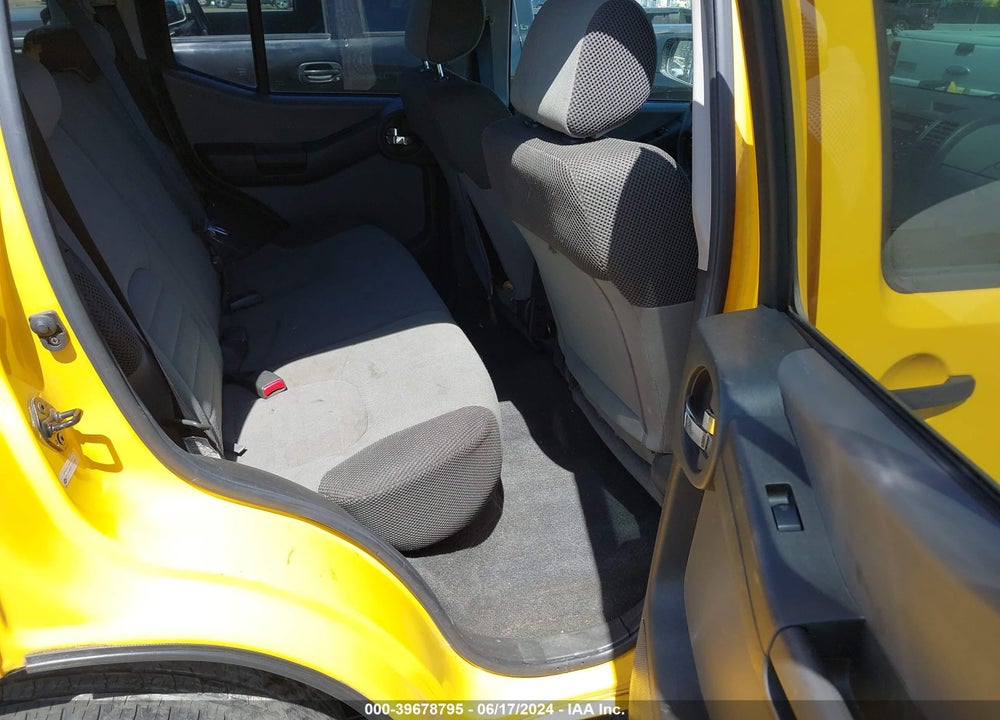 2006 NISSAN XTERRA S VIN: 5N1AN08U36C528986