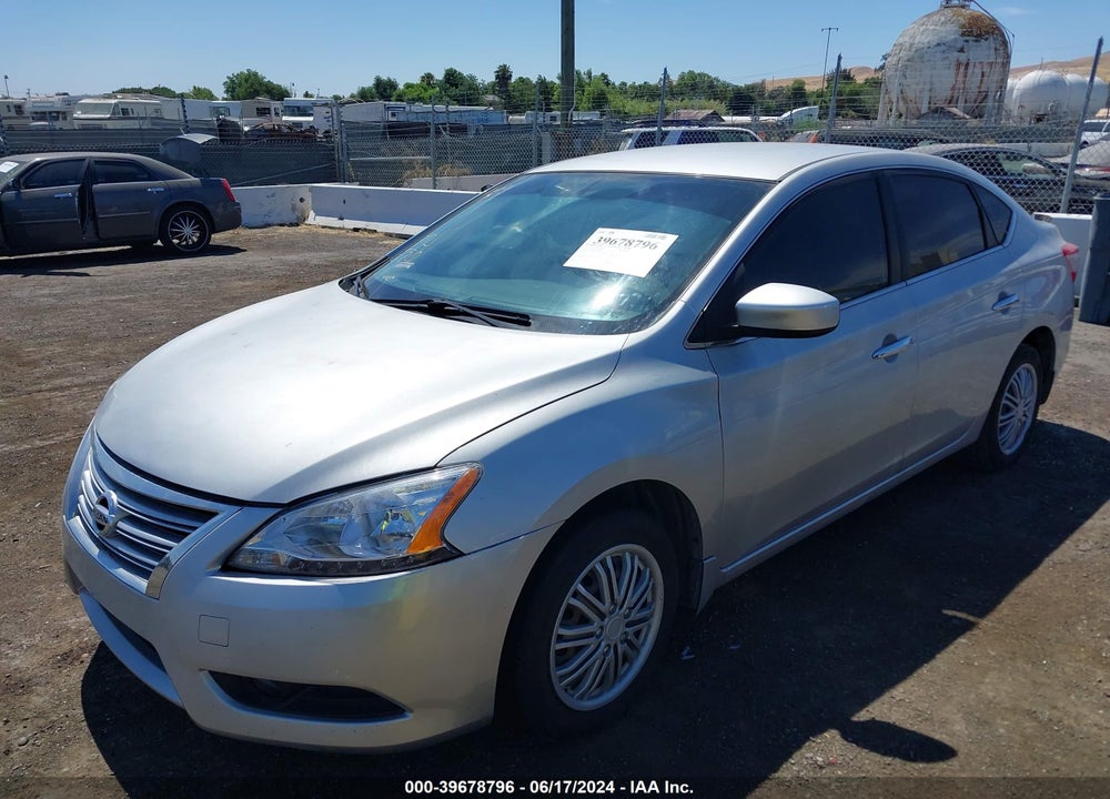 2015 NISSAN SENTRA S VIN: 3N1AB7AP7FY285591