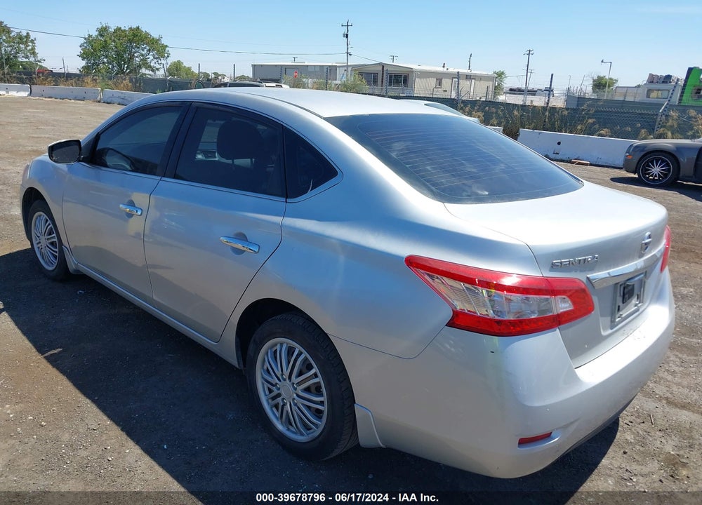 2015 NISSAN SENTRA S VIN: 3N1AB7AP7FY285591