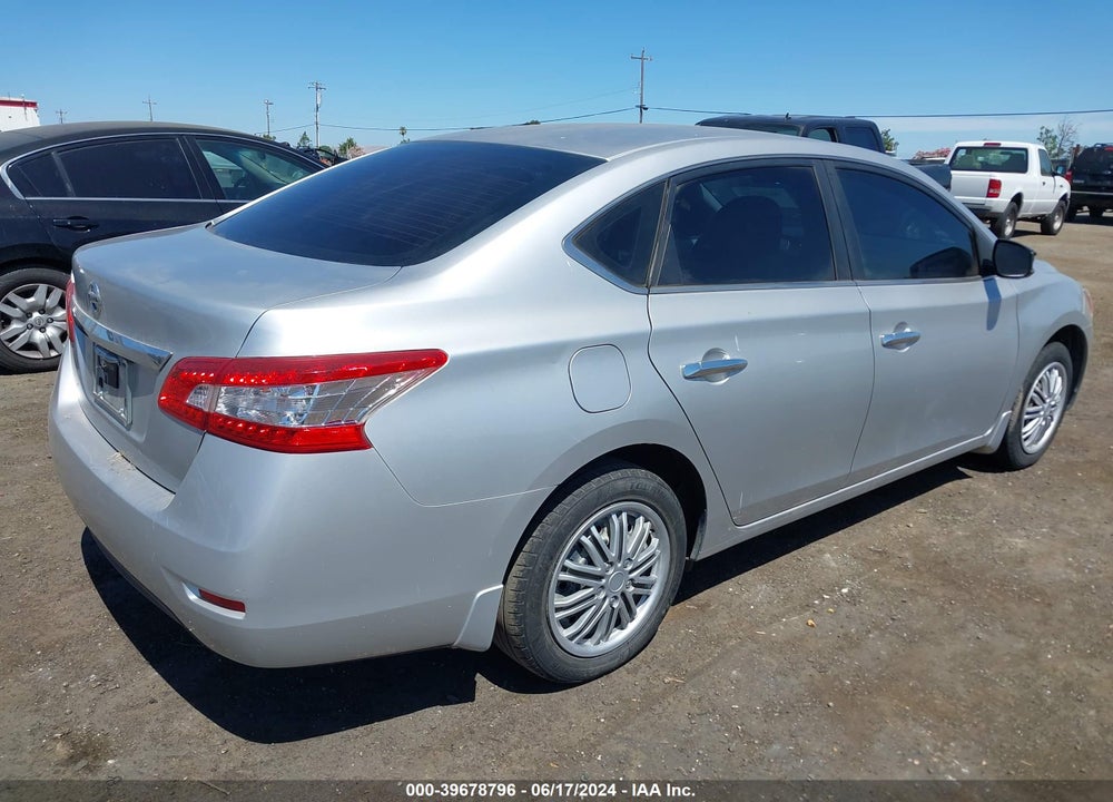 2015 NISSAN SENTRA S VIN: 3N1AB7AP7FY285591