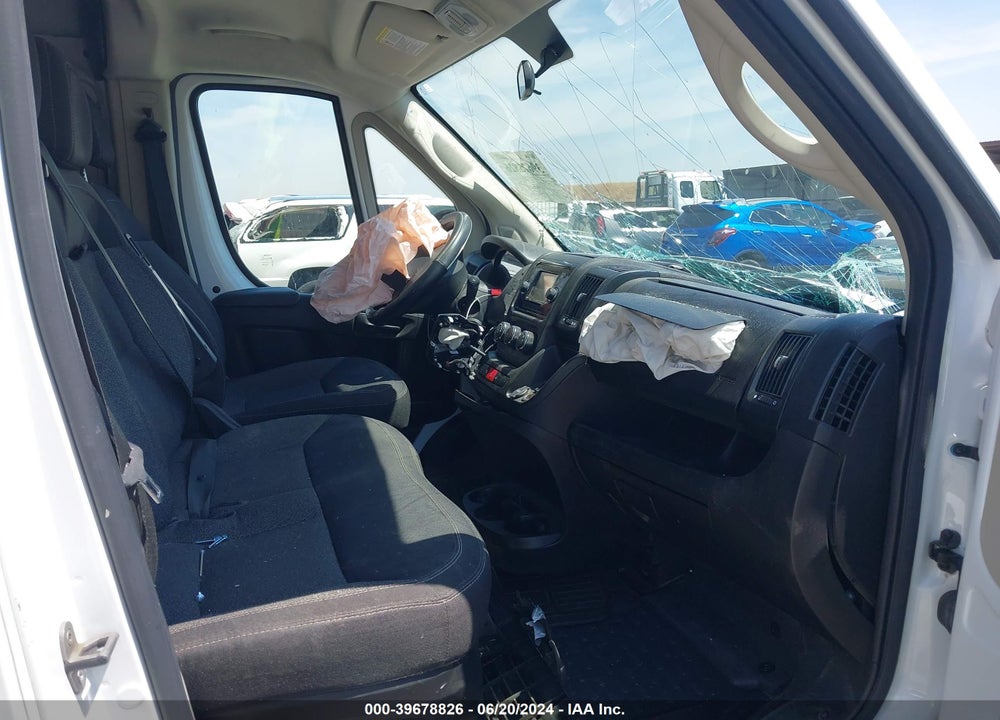 2021 RAM PROMASTER 2500 HIGH ROOF 159 WB VIN: 3C6LRVDG2ME555530