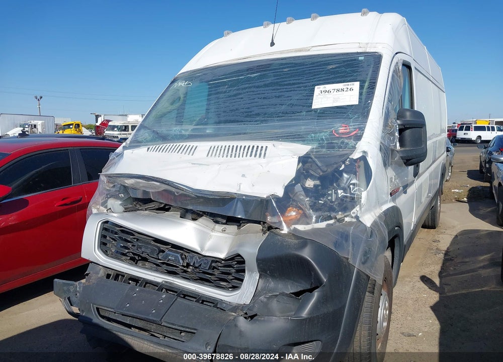 2021 RAM PROMASTER 2500 HIGH ROOF 159 WB VIN: 3C6LRVDG2ME555530