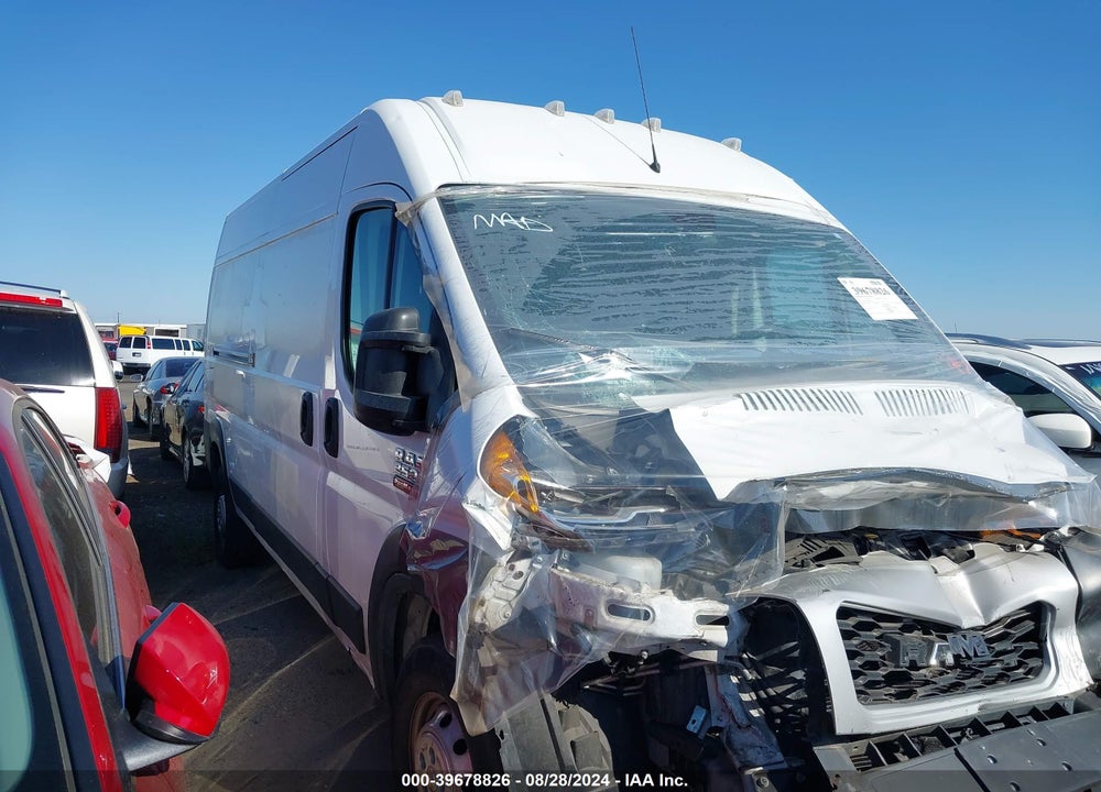 2021 RAM PROMASTER 2500 HIGH ROOF 159 WB VIN: 3C6LRVDG2ME555530