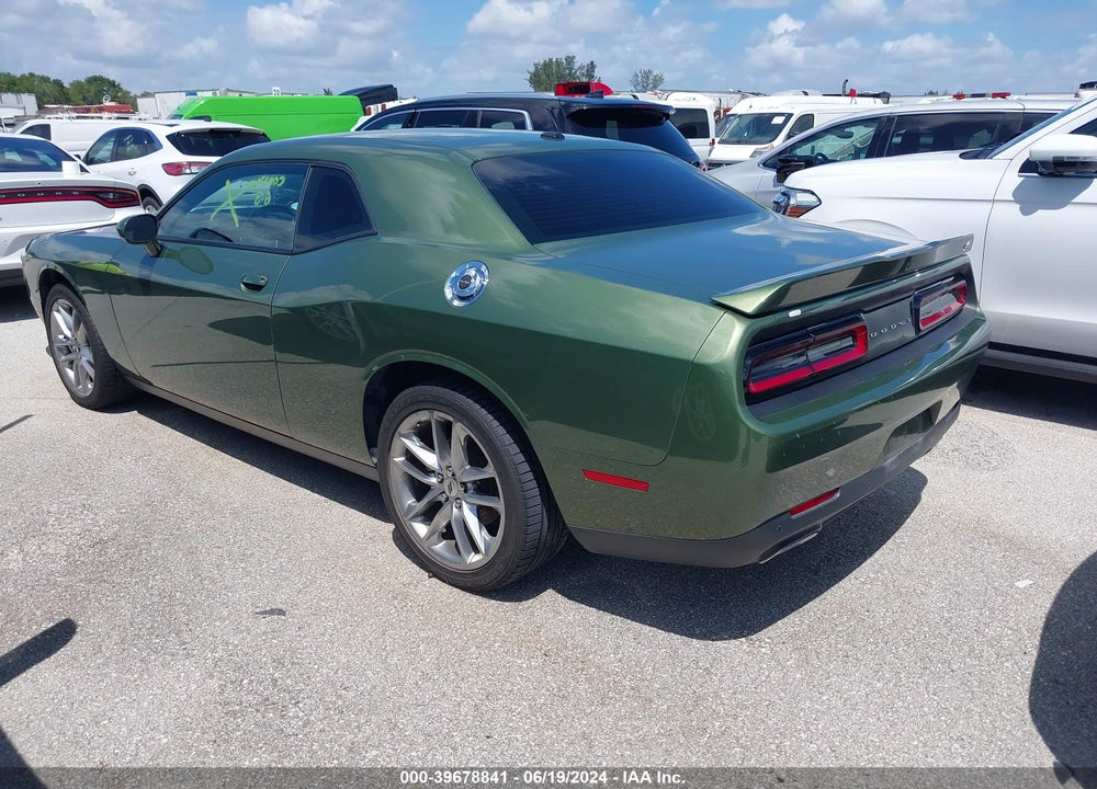 2022 DODGE CHALLENGER GT AWD VIN: 2C3CDZKG7NH242985