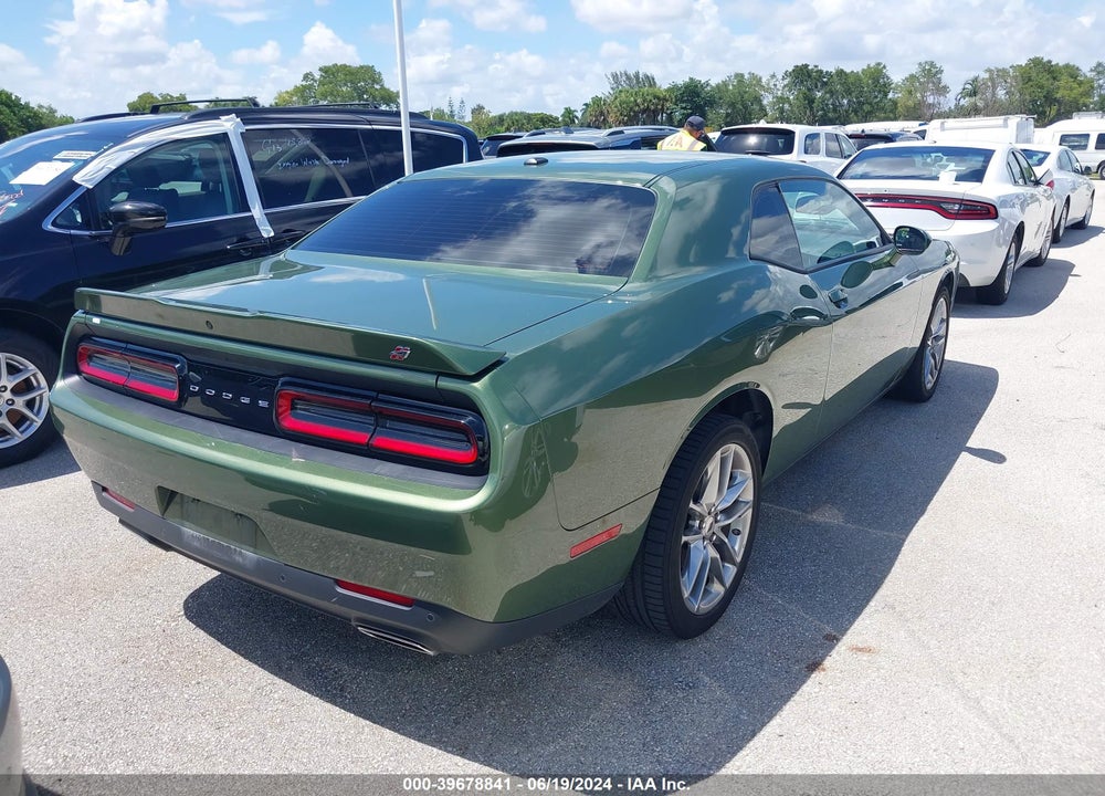 2022 DODGE CHALLENGER GT AWD VIN: 2C3CDZKG7NH242985