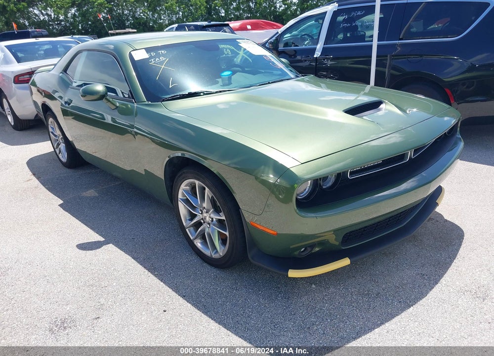 2022 DODGE CHALLENGER GT AWD VIN: 2C3CDZKG7NH242985