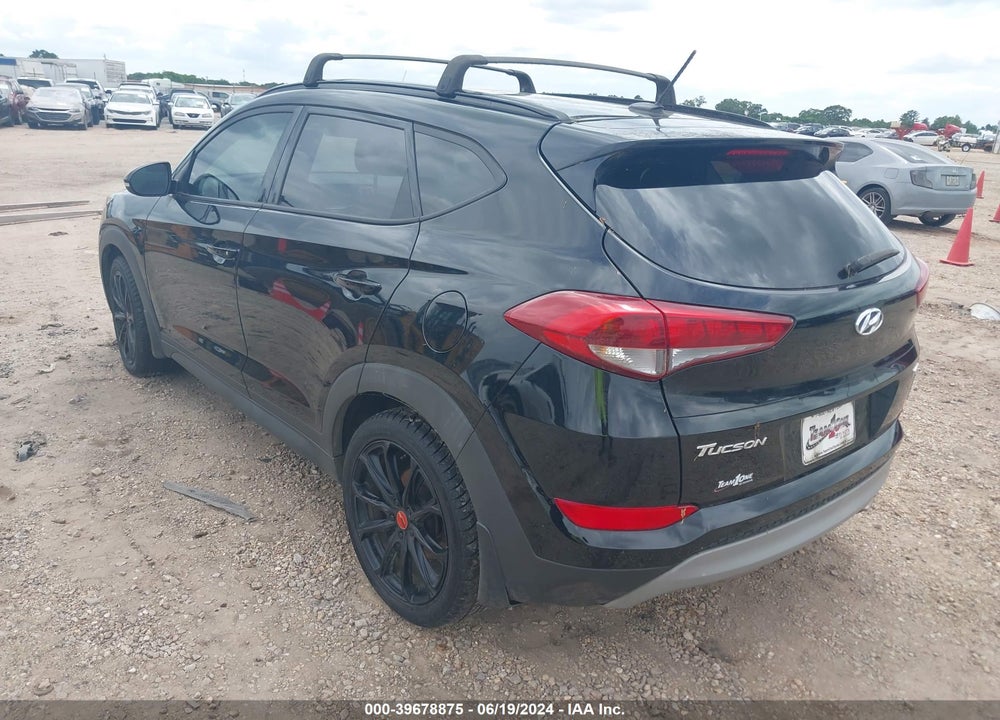 2017 HYUNDAI TUCSON NIGHT VIN: KM8J33A2XHU434729