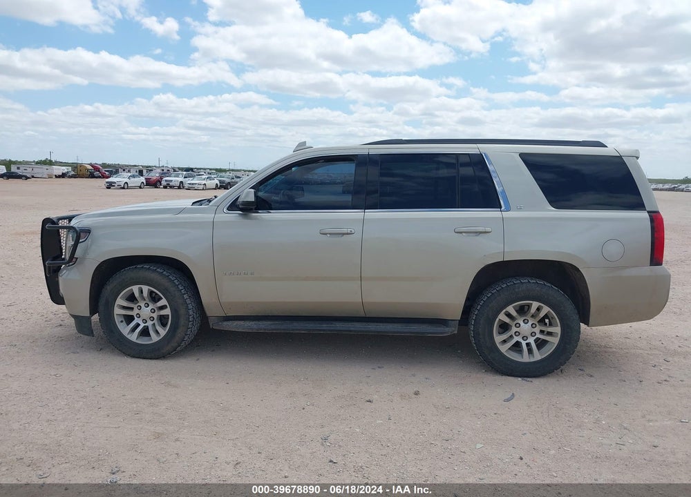2016 CHEVROLET TAHOE LT VIN: 1GNSKBKC4GR292058