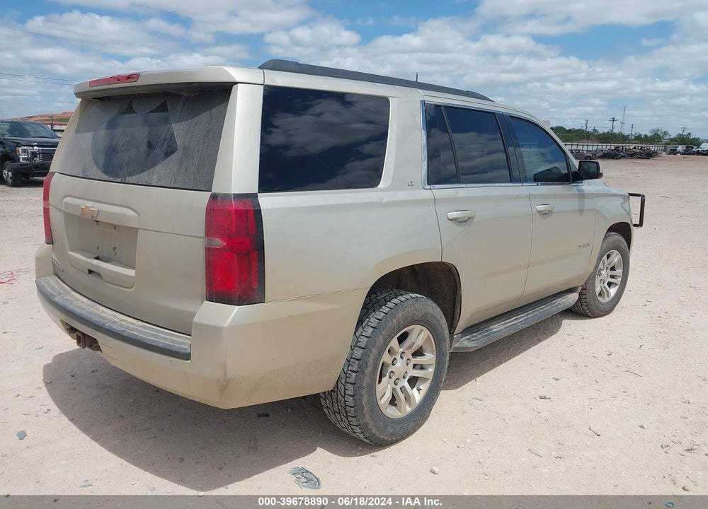 2016 CHEVROLET TAHOE LT VIN: 1GNSKBKC4GR292058