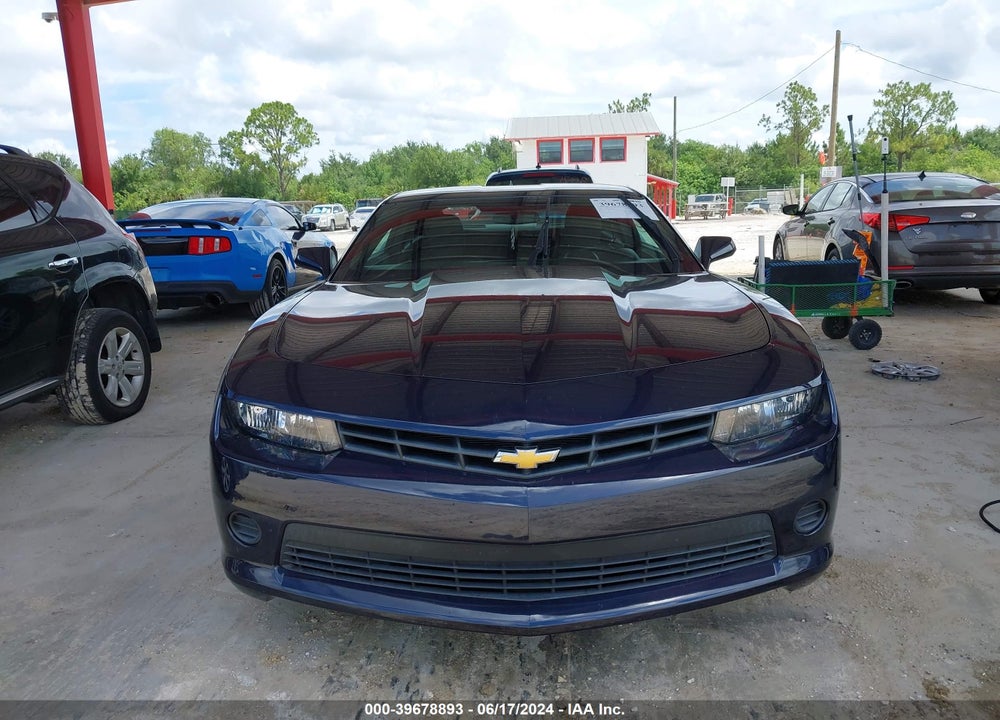 2015 CHEVROLET CAMARO 2LS VIN: 2G1FB1E31F9309772