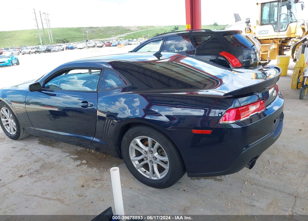 2015 CHEVROLET CAMARO 2LS VIN: 2G1FB1E31F9309772