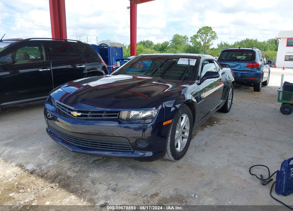 2015 CHEVROLET CAMARO 2LS VIN: 2G1FB1E31F9309772
