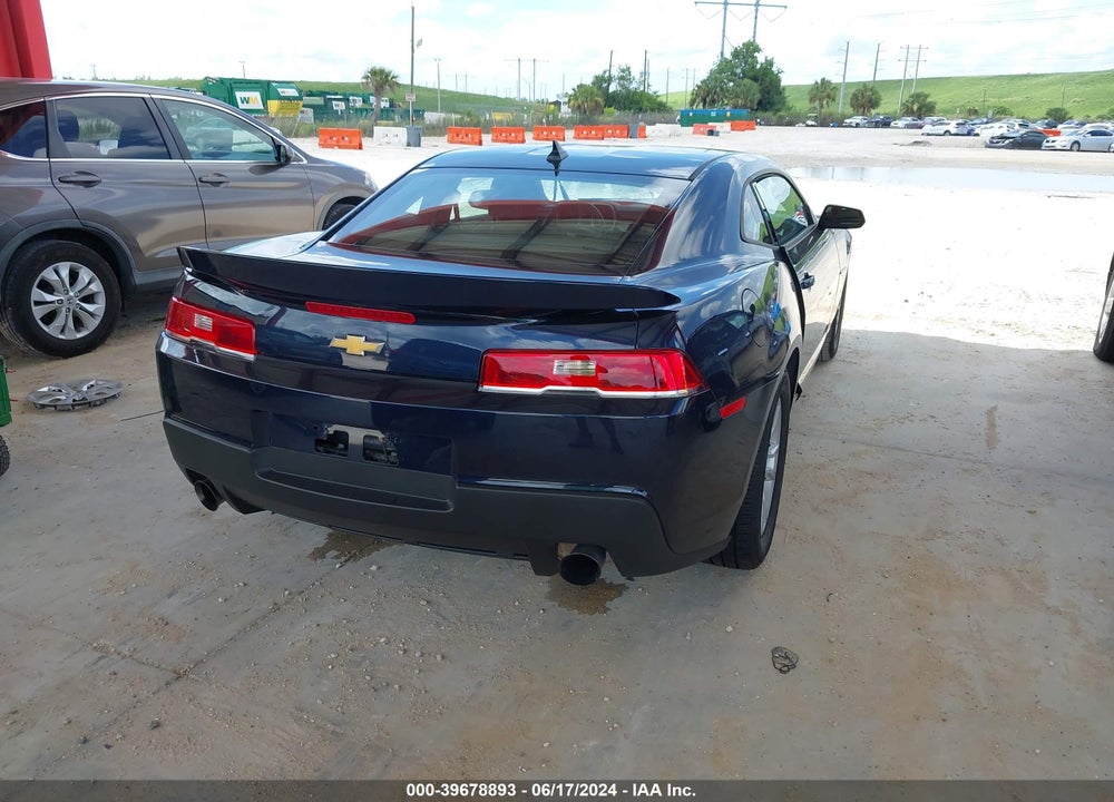 2015 CHEVROLET CAMARO 2LS VIN: 2G1FB1E31F9309772