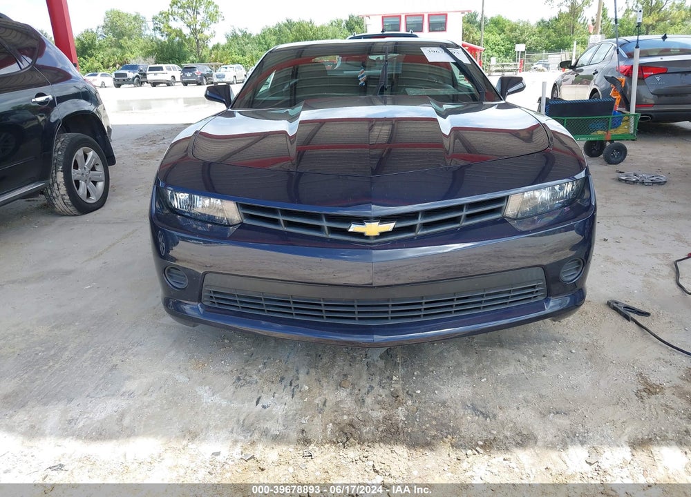 2015 CHEVROLET CAMARO 2LS VIN: 2G1FB1E31F9309772