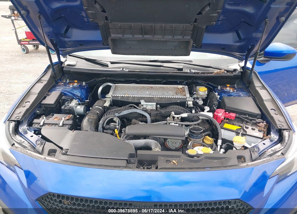 2022 SUBARU WRX PREMIUM VIN: JF1VBAF63N9016459